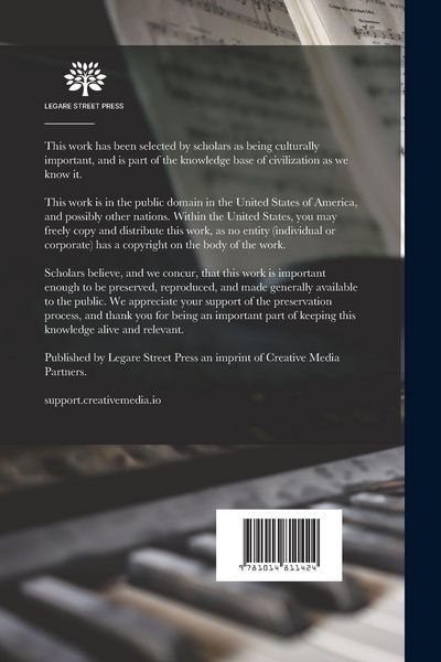 Produktbild: The Song: Its Birth, Evolution, and Functions: With Numerous Selections From Old English Lyrics