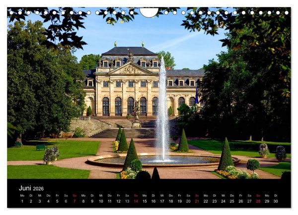 Produktbild: Fuldaer Land - Heile Welt zwischen Rh&ouml;n und Vogelsberg (Wandkalender 2026 DIN A4 quer), CALVENDO Monatskalender