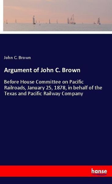 Produktbild: Argument of John C. Brown