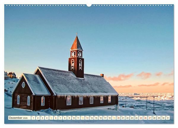 Produktbild: Reise nach Gr&ouml;nland (Wandkalender 2026 DIN A2 quer), CALVENDO Monatskalender
