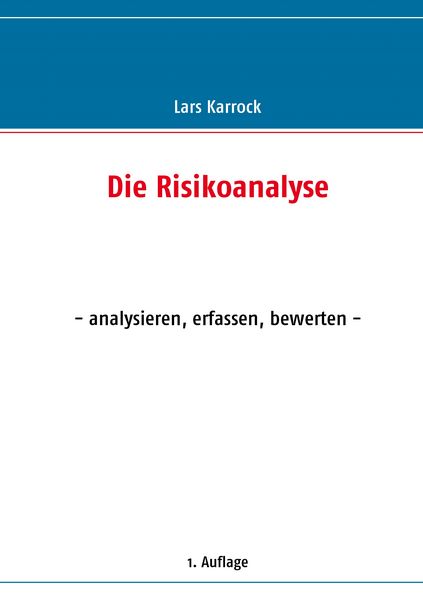 Produktbild: Die Risikoanalyse