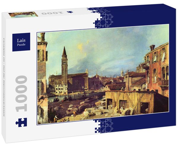 Produktbild: Lais Puzzle Canaletto (II) - Hof der Steinmetzwerkstatt 1000 Teile