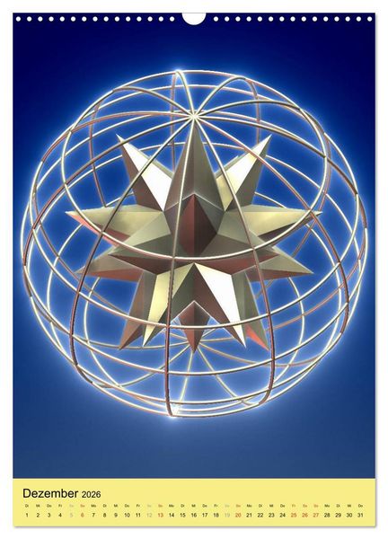 Produktbild: Fraktale Geometrie (Wandkalender 2026 DIN A3 hoch), CALVENDO Monatskalender