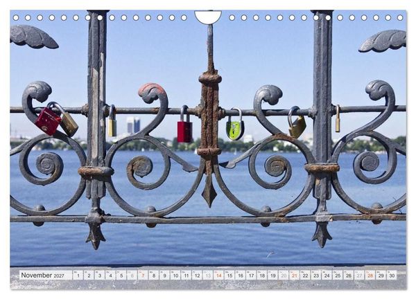 Produktbild: Hansestadt Hamburg (Wandkalender 2027 DIN A4 quer), CALVENDO Monatskalender