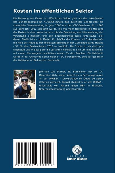 Produktbild: Kosten im &ouml;ffentlichen Sektor