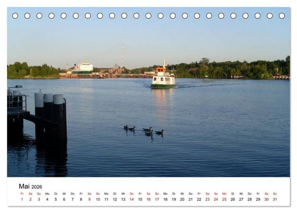 Produktbild: Impressionen von der Kieler F&ouml;rde (Tischkalender 2026 DIN A5 quer), CALVENDO Monatskalender