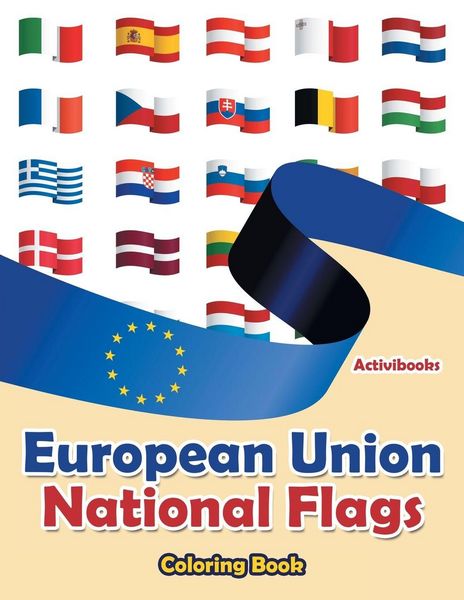 Produktbild: European Union National Flags Coloring Book