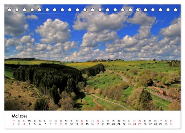 Produktbild: Die sch&ouml;nsten Orte der Eifel - Reifferscheid (Tischkalender 2026 DIN A5 quer), CALVENDO Monatskalender