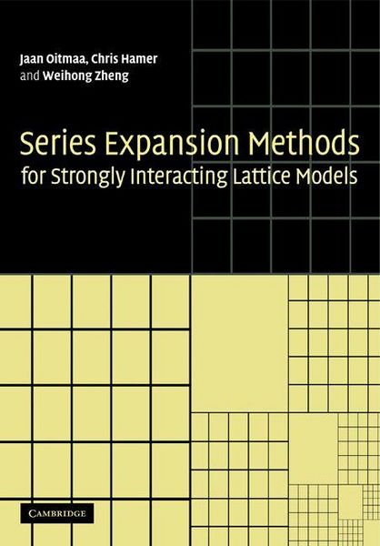 Produktbild: Series Expansion Methods for Strongly Interacting Lattice Models