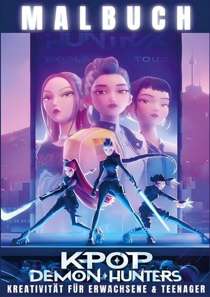 Produktbild: Kpop Demon Hunters Malbuch