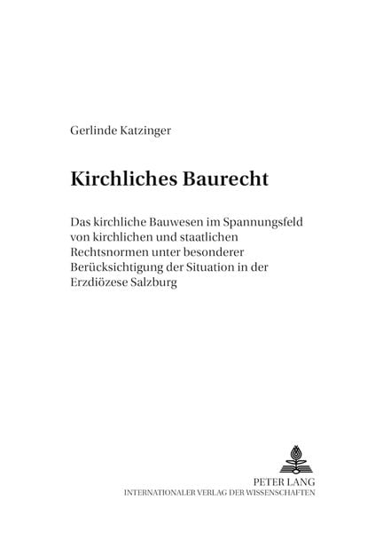 Kirchliches Baurecht