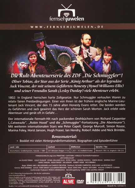 Produktbild: Die Schmuggler - Die komplette Serie [2 DVDs]