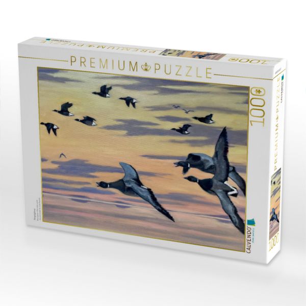 Produktbild: CALVENDO Puzzle Ringelg&auml;nse | 1000 Teile Lege-Gr&ouml;&szlig;e 64x48cm Foto-Puzzle f&uuml;r gl&uuml;ckliche Stunden