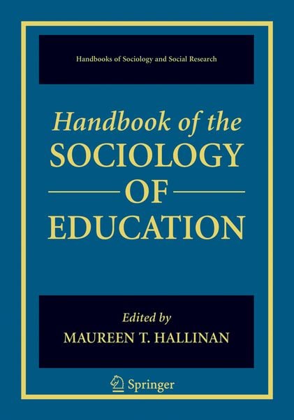 Produktbild: Handbook of the Sociology of Education