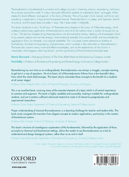 Produktbild: Modern Thermodynamics for Chemists and Biochemists