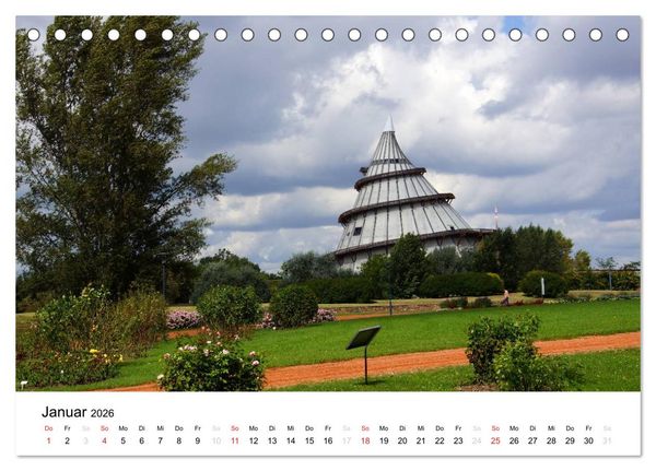 Produktbild: Mein Magdeburg 2026 (Tischkalender 2026 DIN A5 quer), CALVENDO Monatskalender
