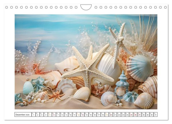 Produktbild: Meerestr&auml;ume (Wandkalender 2026 DIN A4 quer), CALVENDO Monatskalender