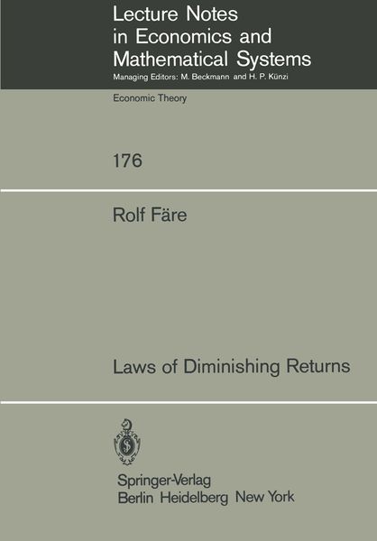 Produktbild: Laws of Diminishing Returns