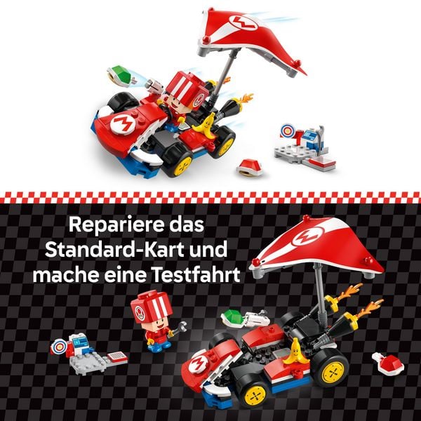 Produktbild: LEGO Super Mario: Mario Kart &ndash; Standard-Kart, Nintendo Spielset 72032