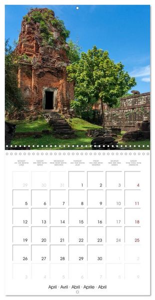 Produktbild: ANGKOR, TEMPLE IN THE JUNGLE (Wall Calendar 2027 12 &times; 12 Inch) CALVENDO 12 Month Wall Calendar