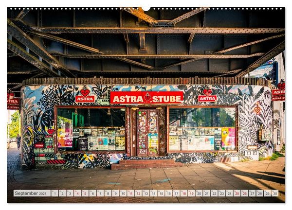 Produktbild: Buntes Hamburg (Wandkalender 2027 DIN A2 quer), CALVENDO Monatskalender