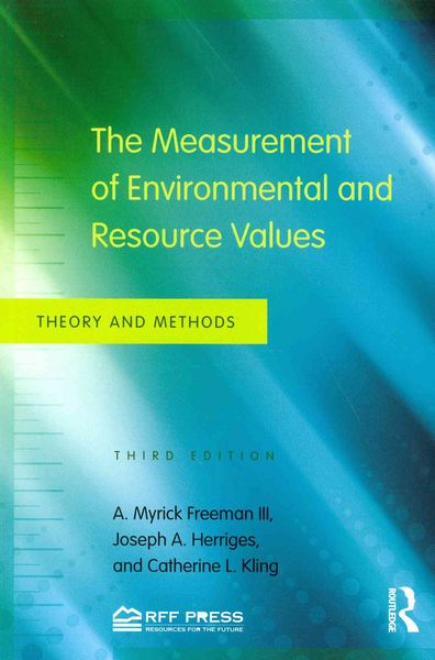 Produktbild: The Measurement of Environmental and Resource Values