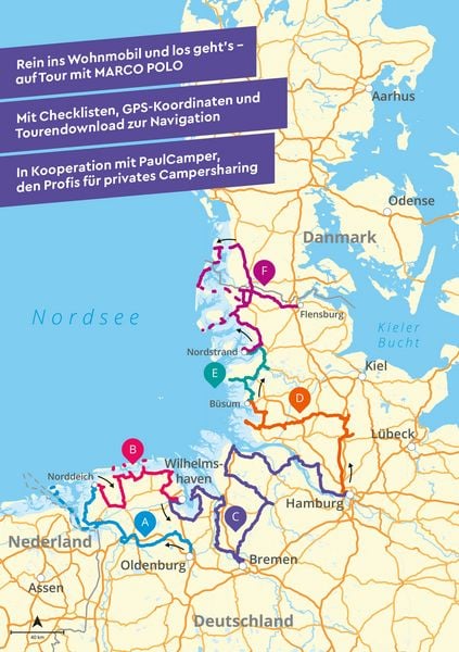 Produktbild: MARCO POLO Camper Guide Deutsche Nordseek&uuml;ste