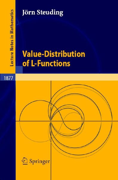 Produktbild: Value-Distribution of L-Functions