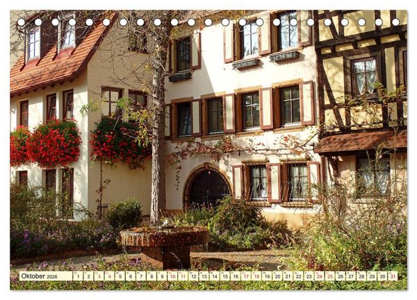 Produktbild: Gru&szlig; aus Neustadt an der Weinstra&szlig;e (Tischkalender 2026 DIN A5 quer), CALVENDO Monatskalender