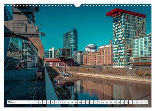 Produktbild: D&uuml;sseldorf Medienhafen (Wandkalender 2027 DIN A3 quer), CALVENDO Monatskalender
