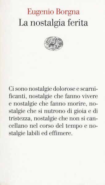 Produktbild: La nostalgia ferita