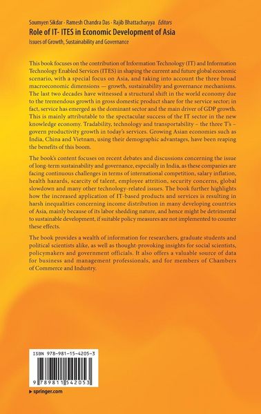 Produktbild: Role of IT- ITES in Economic Development of Asia