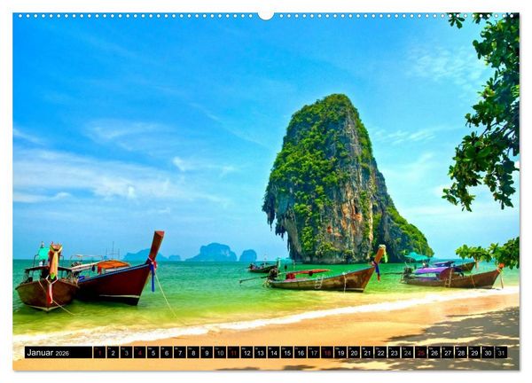Produktbild: Thailand Sonne und Strand (Wandkalender 2026 DIN A2 quer), CALVENDO Monatskalender