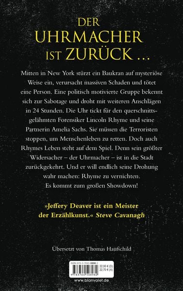 Produktbild: Die Rache des Uhrmachers