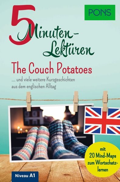 Produktbild: PONS 5 Minuten-Lekt&uuml;re Englisch A1 - The Couch Potatoes