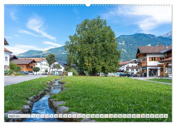 Produktbild: Ein Spaziergang durch Fischen im Allg&auml;u (Wandkalender 2027 DIN A2 quer), CALVENDO Monatskalender