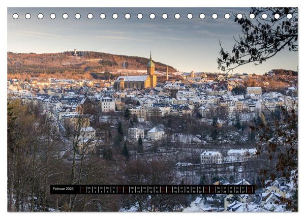 Produktbild: Faszination Erzgebirge (Tischkalender 2026 DIN A5 quer), CALVENDO Monatskalender