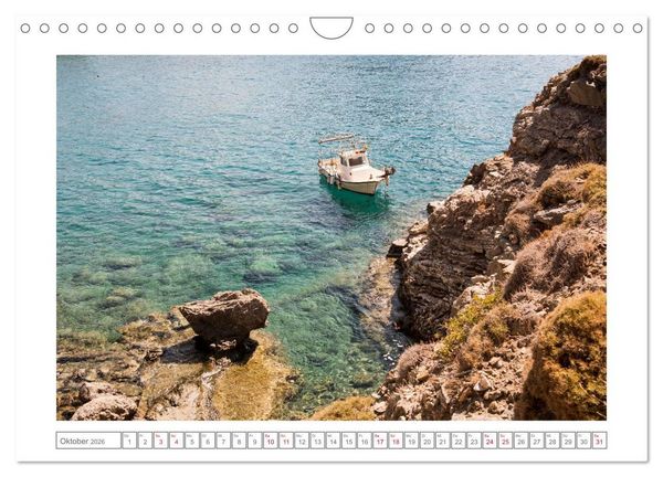 Produktbild: Griechenlands sch&ouml;ne Inseln, Kreta (Wandkalender 2026 DIN A4 quer), CALVENDO Monatskalender