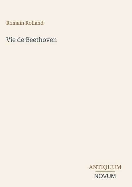 Produktbild: Vie de Beethoven