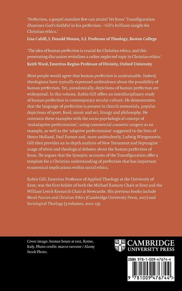 Produktbild: Human Perfection, Transfiguration and Christian Ethics