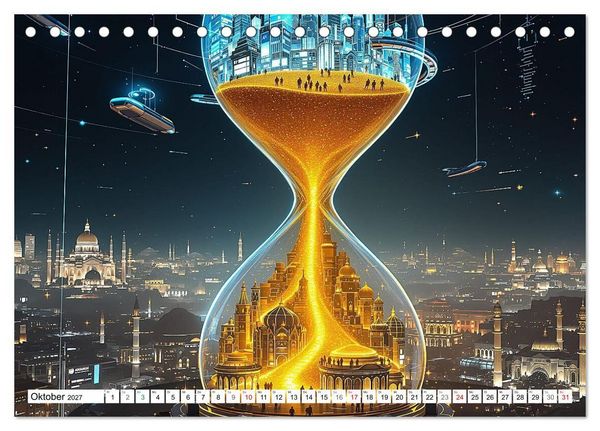 Produktbild: Wimmelnde Wunderwelten (Tischkalender 2027 DIN A5 quer), CALVENDO Monatskalender