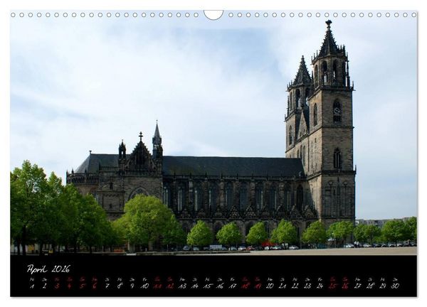 Produktbild: Landeshauptstadt Magdeburg (Wandkalender 2026 DIN A3 quer), CALVENDO Monatskalender