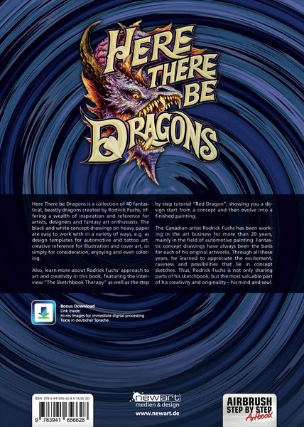 Produktbild: Here There Be Dragons