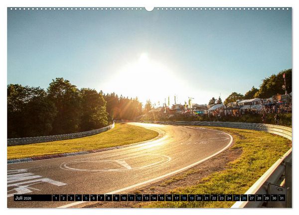 Produktbild: Rennstrecken Impressionen (hochwertiger Premium Wandkalender 2026 DIN A2 quer), Kunstdruck in Hochglanz