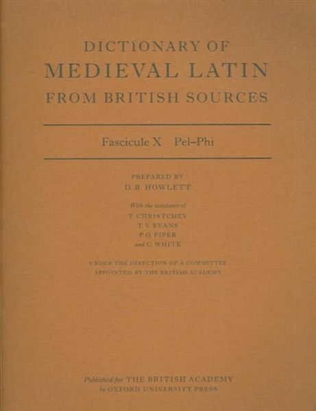 Produktbild: Dictionary of Medieval Latin from British Sources