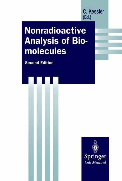 Produktbild: Nonradioactive Analysis of Biomolecules