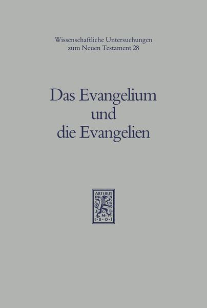 Produktbild: Das Evangelium und die Evangelien