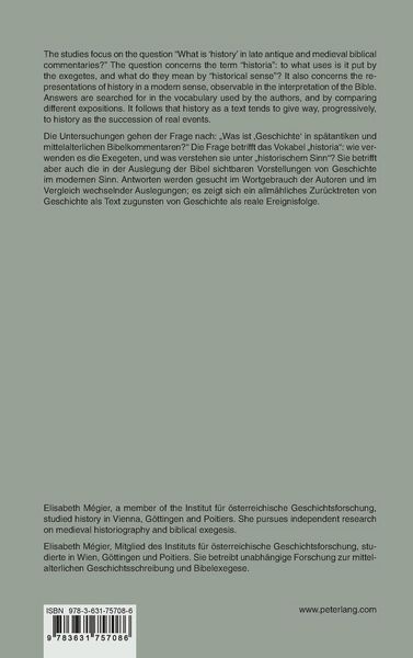 Produktbild: Scripture and History in the Middle Ages / Schriftsinn und Geschichte im Mittelalter