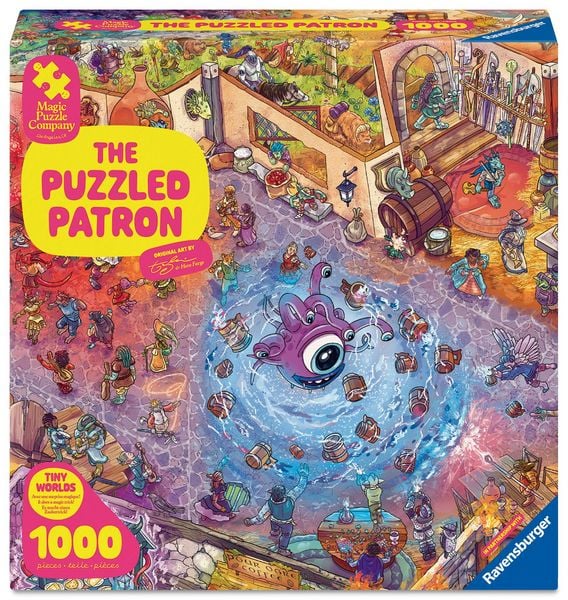Erwachsenenpuzzle 1000 Teile - The Puzzled Patron