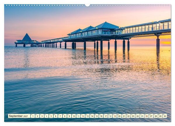 Produktbild: Usedom - Deutscher Inseltraum (hochwertiger Premium Wandkalender 2027 DIN A2 quer), Kunstdruck in Hochglanz